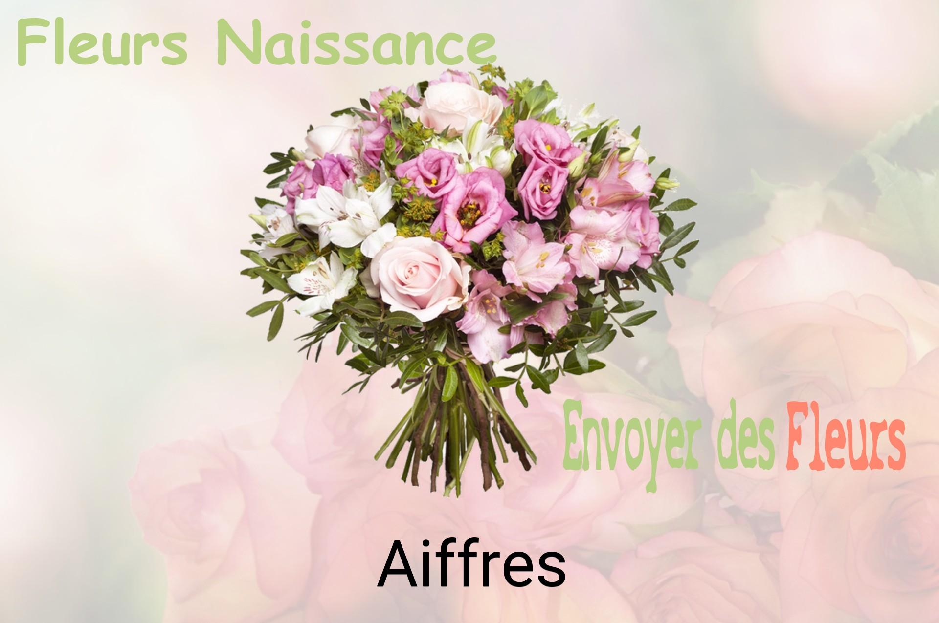 Bouquet de fleurs de naissance livré à Aiffres